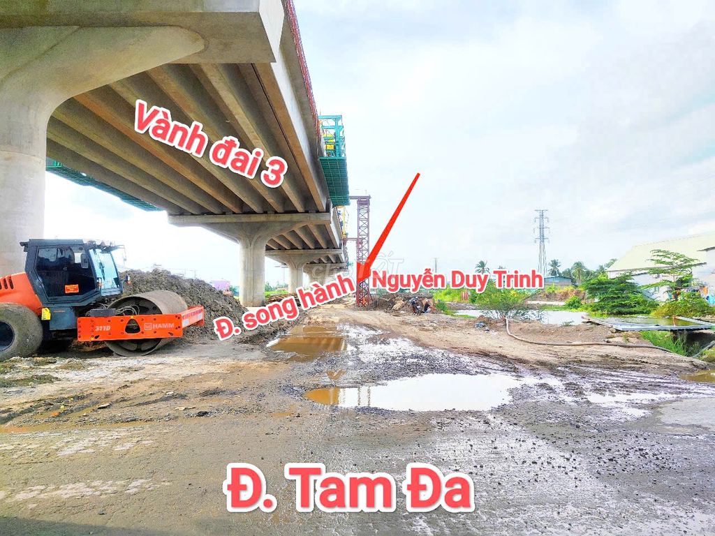 NHẬN KÝ GỬI Bán đất 1sẹc Tam Đa 5x16 cạnh BCR Q9 - ảnh 4