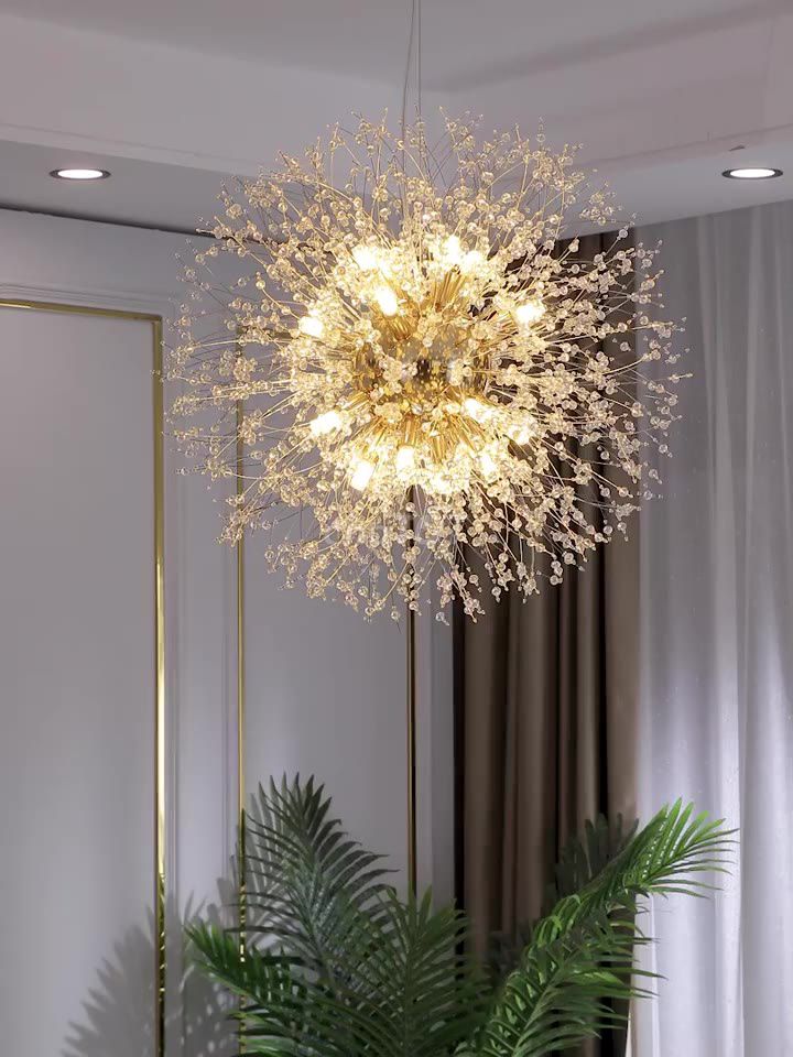 Đèn thả trần Bắc Âu Hoa bồ công anh. Mua bán Đèn tại Quận 12 Tp Hồ Chí Minh được đăng bởi Điện Ngọc Phương hình 1