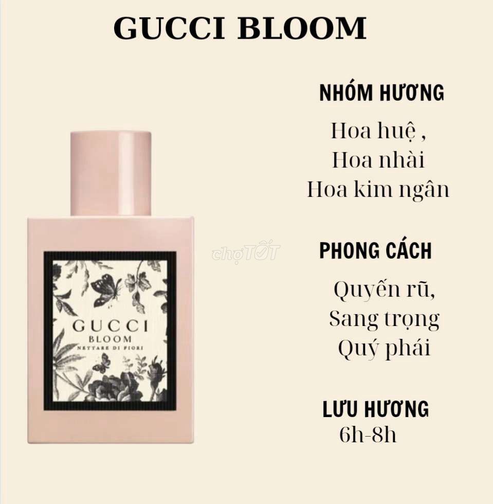 Nước Hoa Nữ Gucci Bloom chiếc chính hãng 10ml