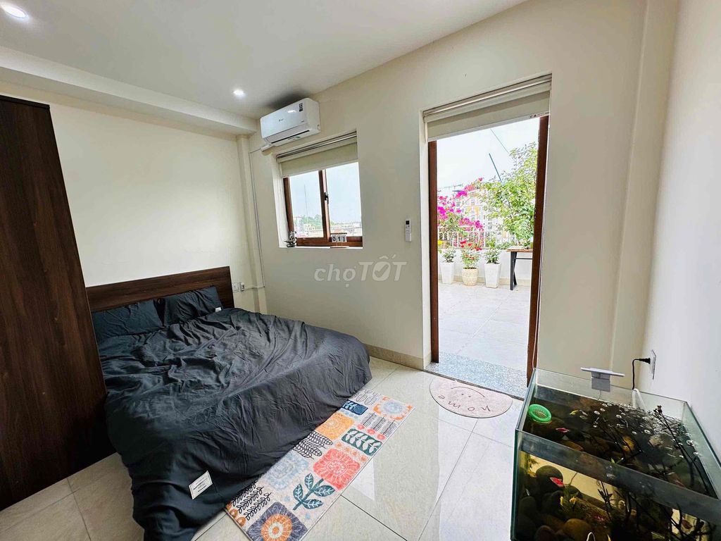 Hình ảnh phòng trọ STUDIO 2PN 1WC - FULL NỘI THẤT - BAN CÔNG - CỬA SỔ NGAY EMART