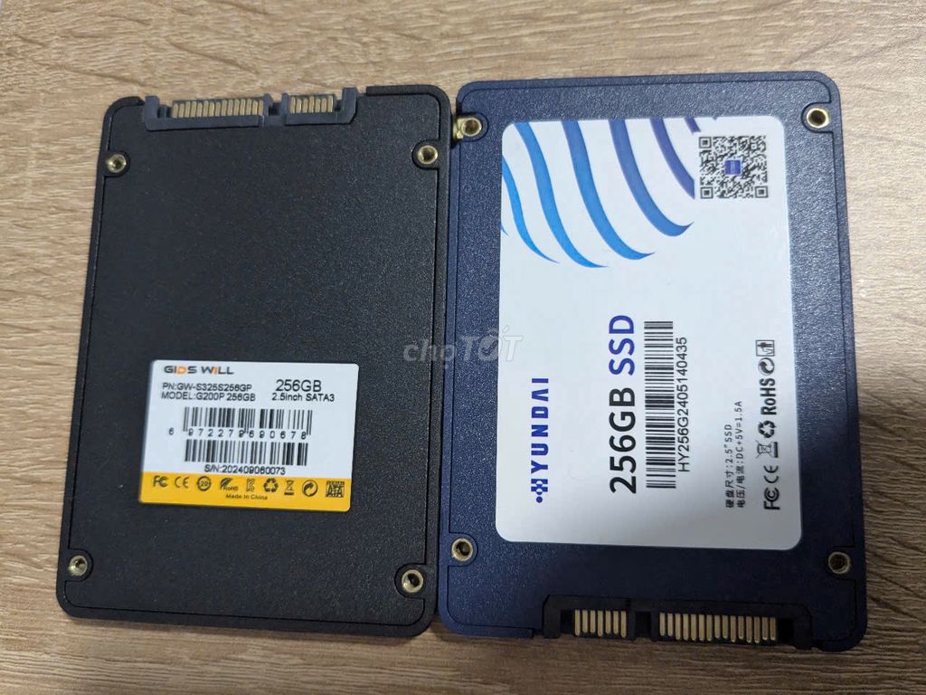 Ổ cứng Hyundai 256GB, GIDS WILL 256GB. Mua bán Linh kiện (RAM, Card...) tại Quận 4 Tp Hồ Chí Minh được đăng bởi Nguyễn Văn Long hình 2