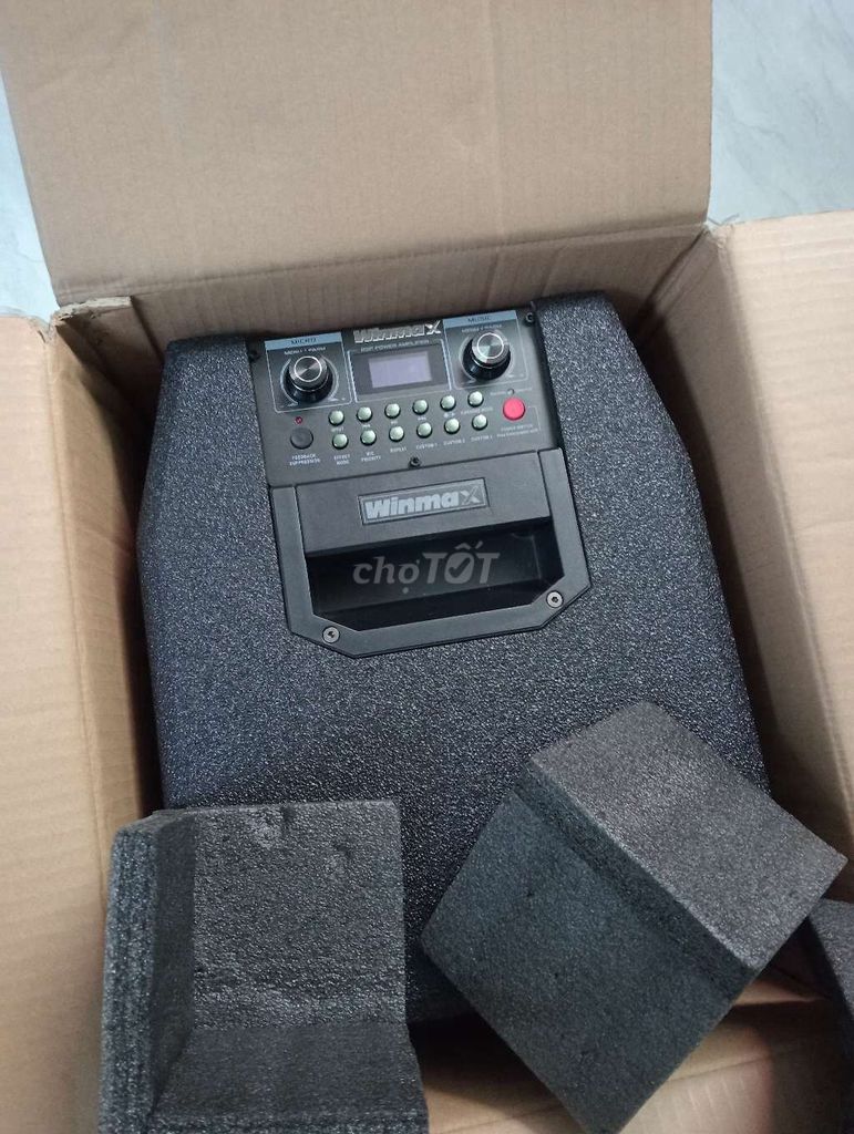Loa kéo Winmax WM 02 Đen Đã sử dụng. Mua bán Tivi, Âm thanh tại Quận 6 Tp Hồ Chí Minh được đăng bởi ĐOÀN VĂN SƠN  hình 1