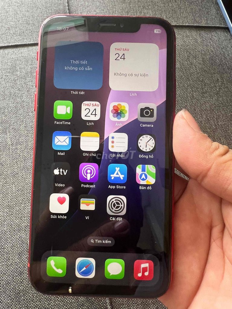 iPhone XR 256GB Đỏ. Mua bán Điện thoại tại Thành phố Dĩ An Bình Dương được đăng bởi shop máy củ zin uy tín hình 1