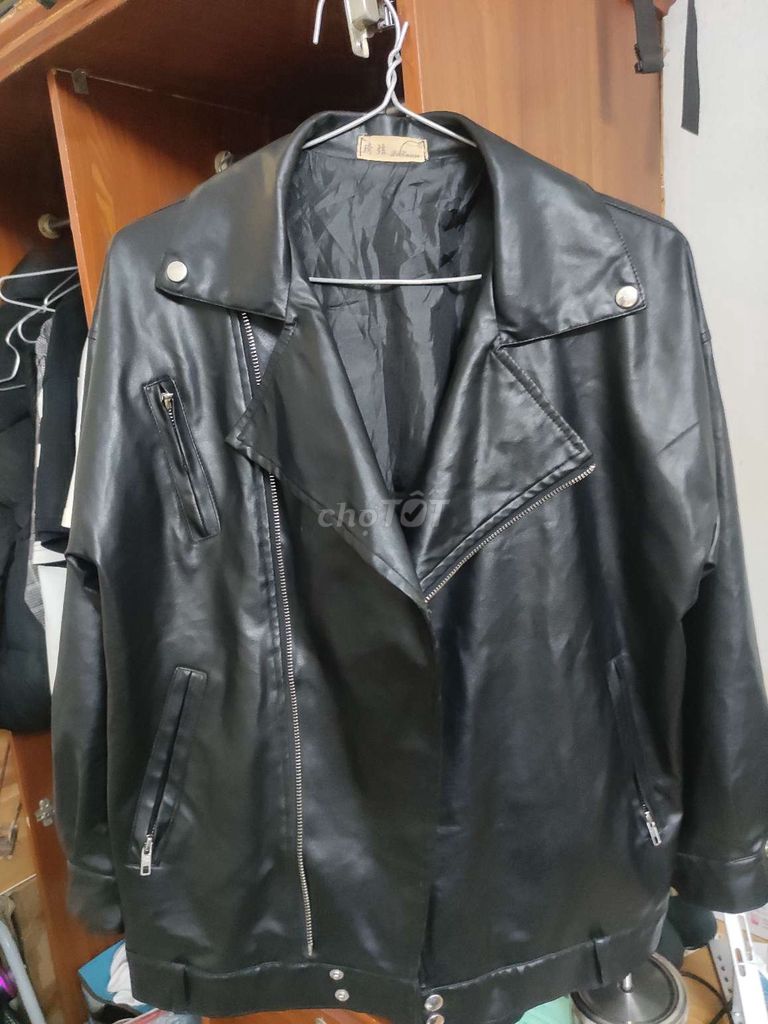 Áo khoác da Nam nữ Da Biker. Mua bán Quần áo tại Huyện Hải Hậu Nam Định được đăng bởi Leo hình 1