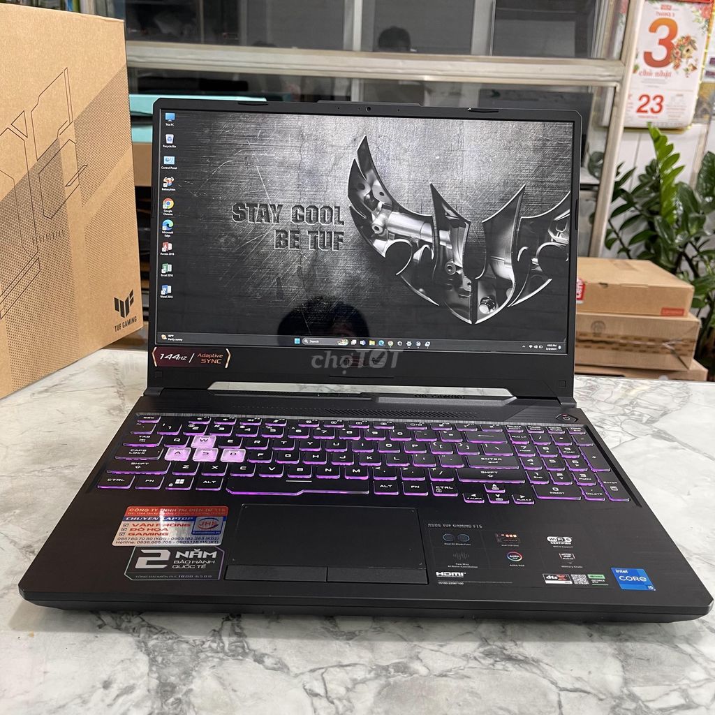 Asus TUF F15 FX506HF I5-11400H/16/512 RTX 2050. Mua bán Laptop tại Quận Tân Phú Tp Hồ Chí Minh được đăng bởi PHAN TRỌNG THIỆN hình 1