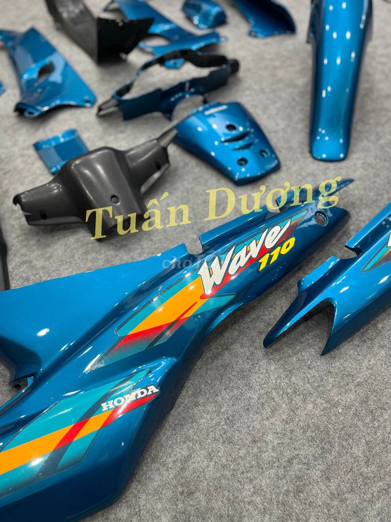 Dàn Áo Wave Alpha Xanh Ngọc Đẹp Mới Tinh. Mua bán Phụ tùng xe tại Quận Hà Đông Hà Nội được đăng bởi Phụ Tùng Xe Tuấn Dương hình 5