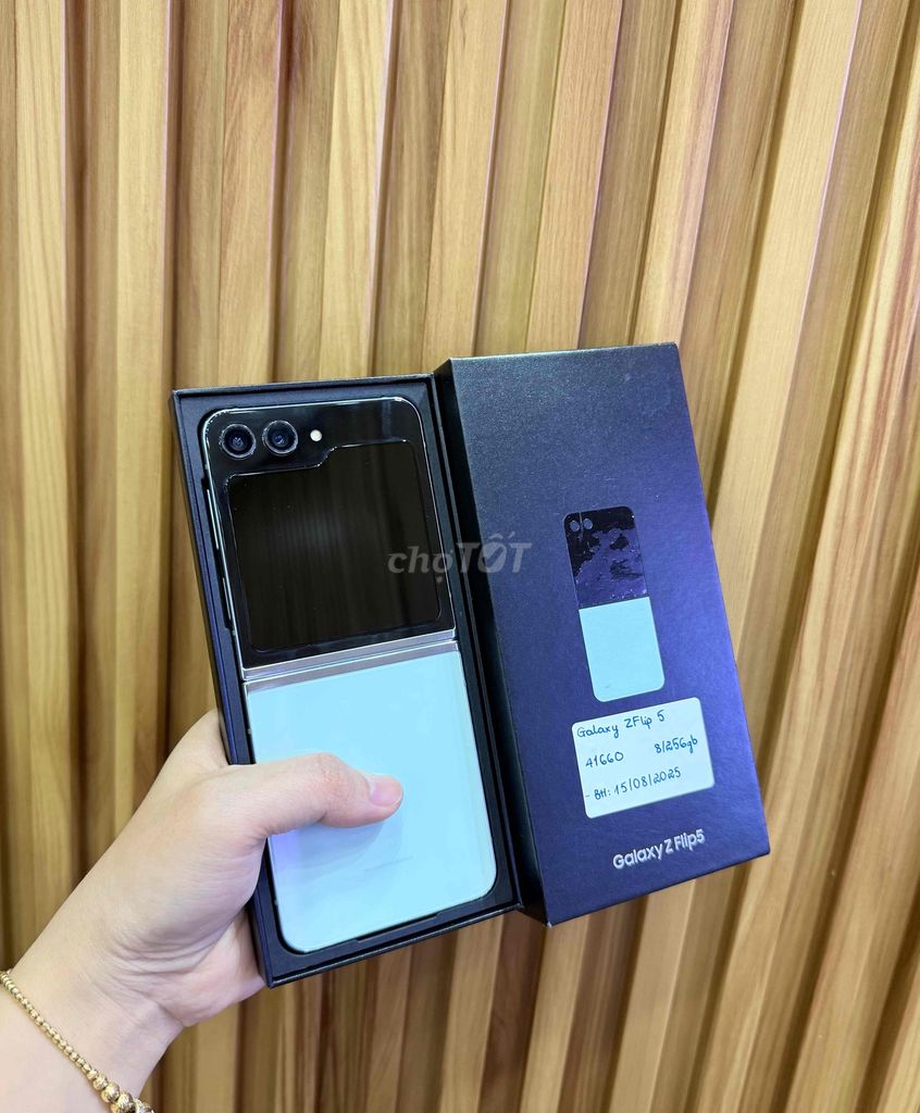 Zflip 5 256gb SSVN bh 8/2025 zin đẹp fullbox