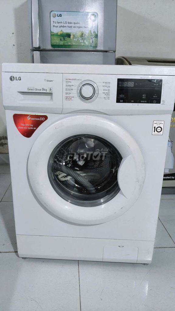 Thanh Lý Máy giặt LG 9kg Inverter hàng còn Mới . Mua bán Máy giặt tại Quận Cẩm Lệ Đà Nẵng được đăng bởi Thanh Thanh  hình 1