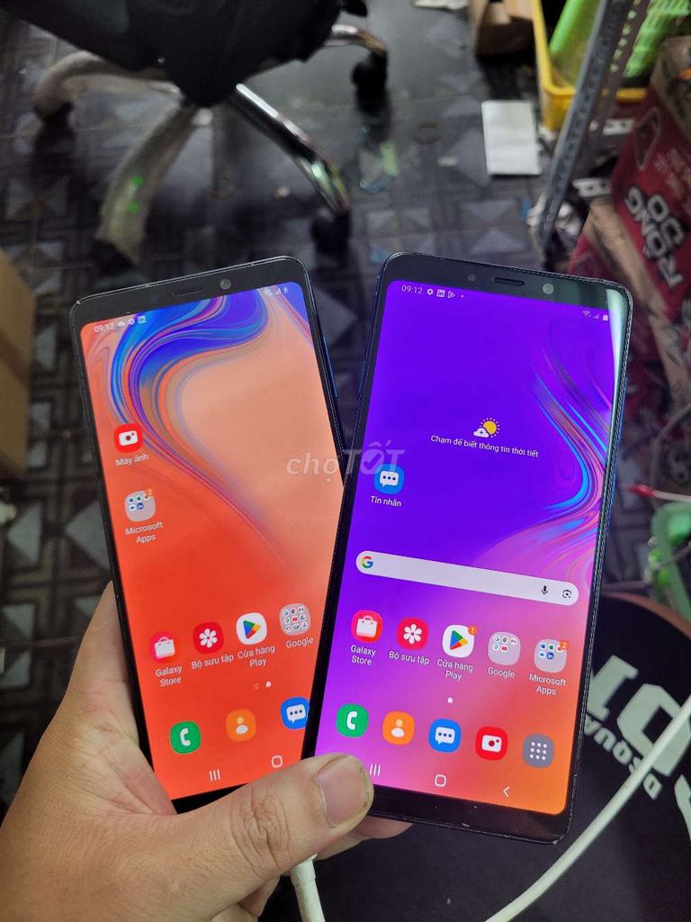Samsung Galaxy A9 2018 128GB Xanh. Mua bán Điện thoại tại Thành phố Nam Định Nam Định được đăng bởi Thắng Nguyễn hình 1