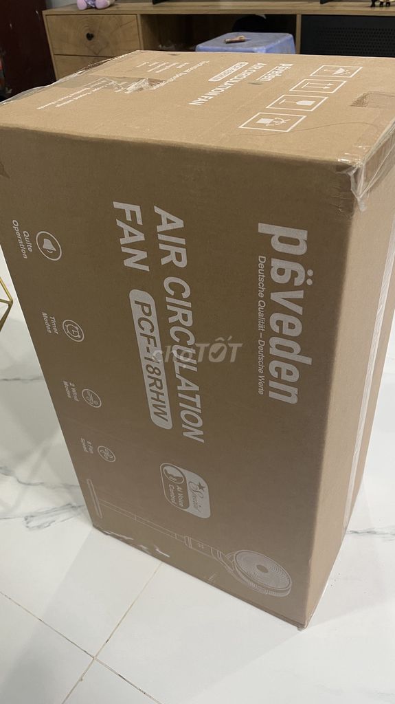 Quạt Paveden PCF-18RHW Trắng AI Voice Control. Mua bán Quạt tại Quận 5 Tp Hồ Chí Minh được đăng bởi Hồng Phương hình 1