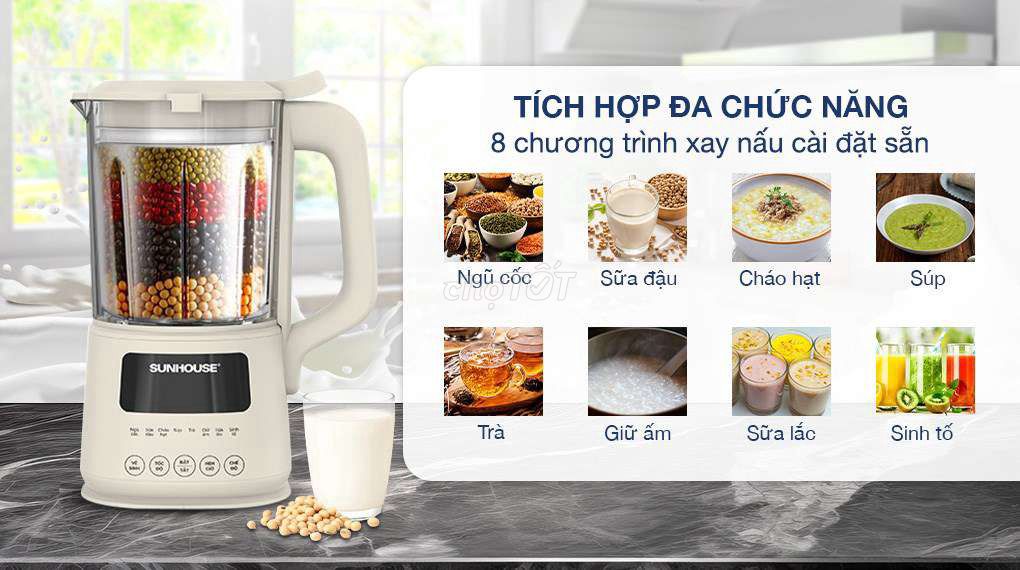Máy làm sữa hạt Sunhouse. Mua bán Bếp, lò, đồ điện nhà bếp tại Thành phố Nam Định Nam Định được đăng bởi Michen Bubi hình 1