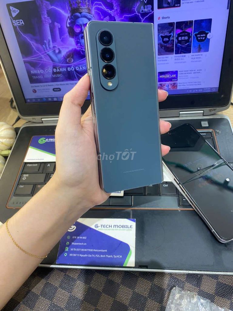 Samsung ZFold 4 5G 12/512G,2sim  thanh lý. Mua bán Điện thoại tại Quận 7 Tp Hồ Chí Minh được đăng bởi Minh phương hình 1