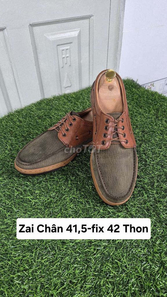 Giày lười TANDY Da mềm Nam Nâu, Xanh rêu 41.5-42. Mua bán Giày dép tại Huyện Nhơn Trạch Đồng Nai được đăng bởi Túi Si Ngọc Khánh  hình 1