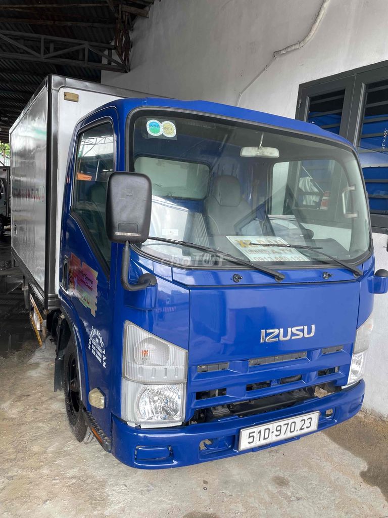 isuzu 1t4 đầu đứng thùng kín nhật bản