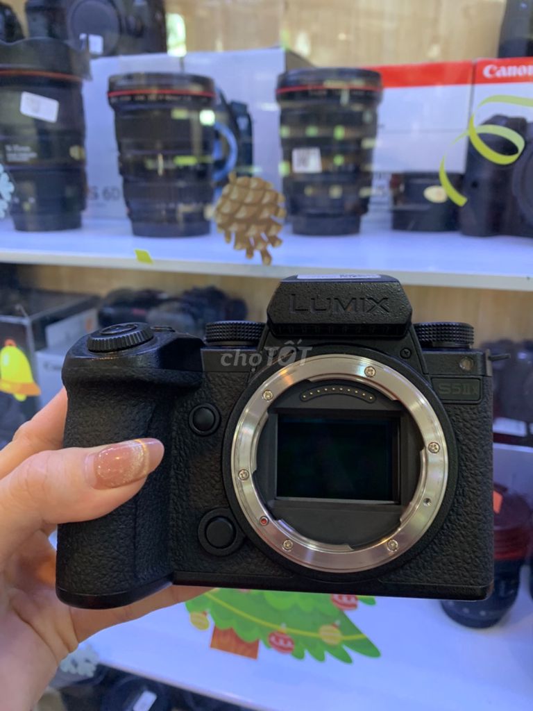 Máy ảnh Panasonic Lumix S5 Mark II X Đen Likenew. Mua bán Máy ảnh, Máy quay tại undefined undefined được đăng bởi Hòa Mc hình 1