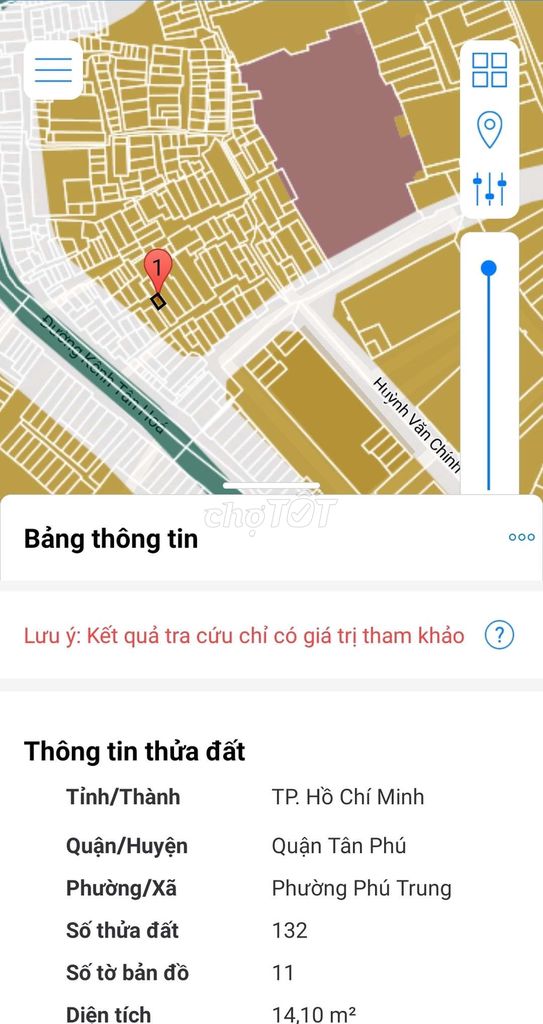 Bán Nhà Tân Phú - DT sử dụng 31,4m² - hẻm thông chợ - gần ĐH Văn Hiến