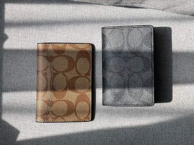 COACH CARD WALLET IN SIGNATURE CANVAS