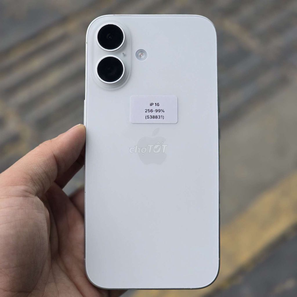 Apple iPhone 16 256GB Trắng-Gop0%-Bao nợ xấu. Mua bán Điện thoại tại Quận Ngô Quyền Hải Phòng được đăng bởi TRAN SONG HA hình 1