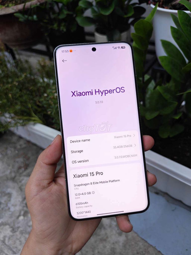 Xiaomi 15 Pro 12/256GB Pin 99 Full Bank. Mua bán Điện thoại tại Quận Gò Vấp Tp Hồ Chí Minh được đăng bởi Nhi hình 1