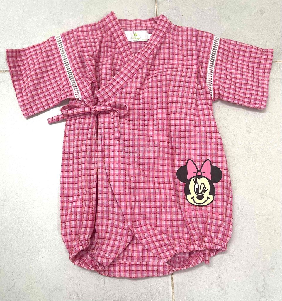 Yukata body bé hiệu Disney auth Minnie size 80 85%