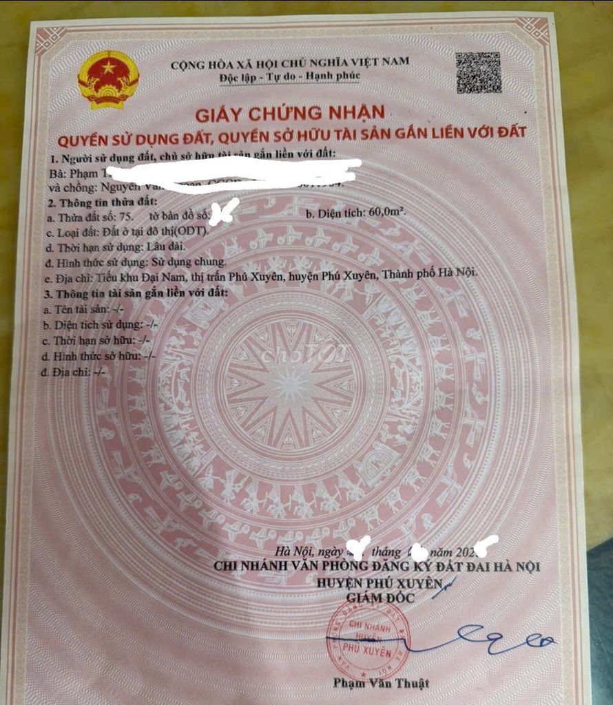 ĐẤT THỔ CƯ TIỂU KHU ĐẠI NAM PHÚ XUYÊN. Mua bán đất tại Huyện Phú Xuyên Hà Nội được đăng bởi Anthaonguyen hình 3