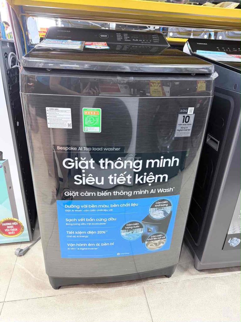 Máy giặt Samsung 12kg cửa trên. Mua bán Máy giặt tại Thành phố Huế Thừa Thiên Huế được đăng bởi kim anh hình 1