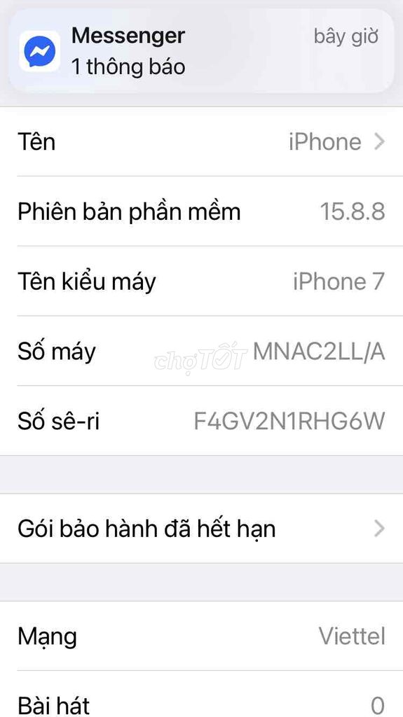 iPhone 7 32GB Đen 100%. Mua bán Điện thoại tại Quận Liên Chiểu Đà Nẵng được đăng bởi Lê Vũ hình 1