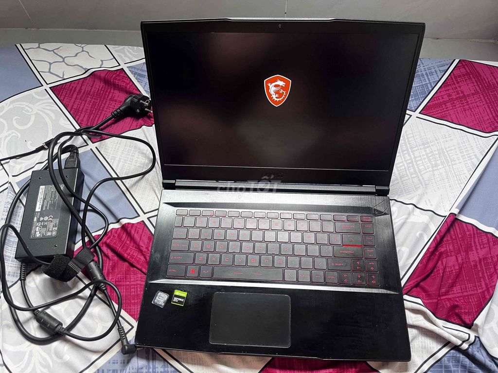 MSI GF 63 i7 10750H GTX 1650 8GB Đen. Mua bán Laptop tại Huyện Trảng Bom Đồng Nai được đăng bởi Sài gì bán đó hình 1