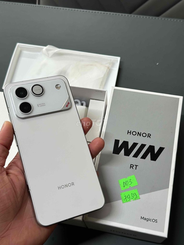 Honor Win RT 12GB/256GB trắng fullboxx bán ạ. Mua bán Điện thoại tại Thành phố Đồng Xoài Bình Phước được đăng bởi Hoàng hải hình 1