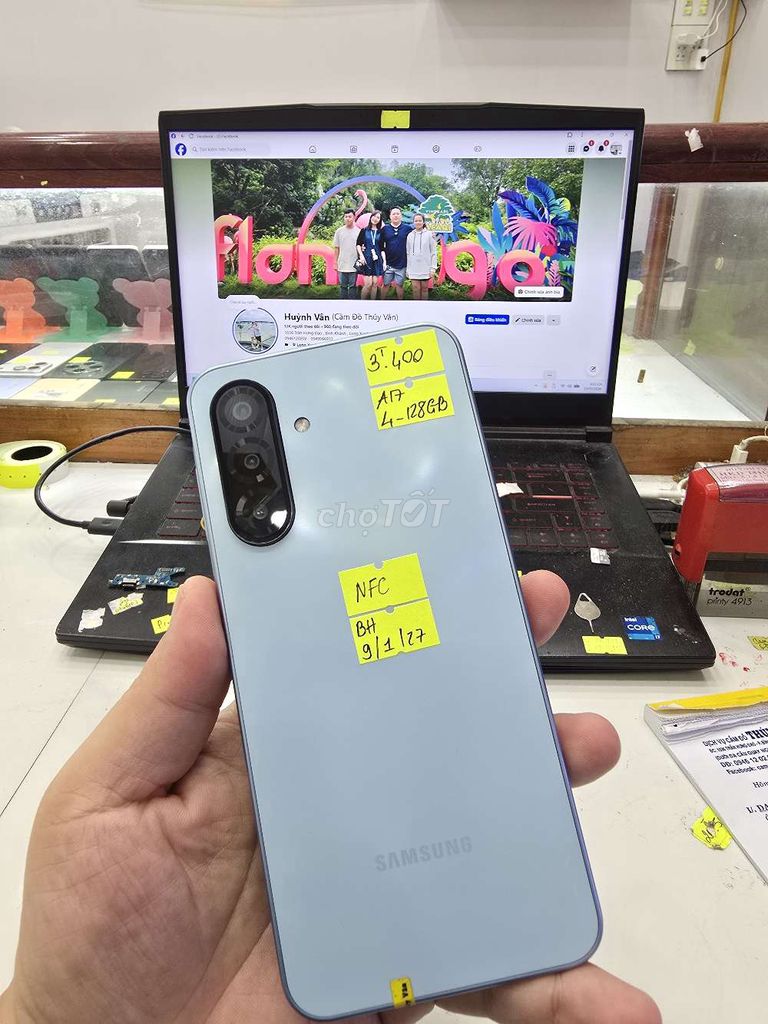 Samsung A17 128GB . Mua bán Điện thoại tại Thành phố Long Xuyên An Giang được đăng bởi Facebook Cầm Đồ Thúy Vân hình 1
