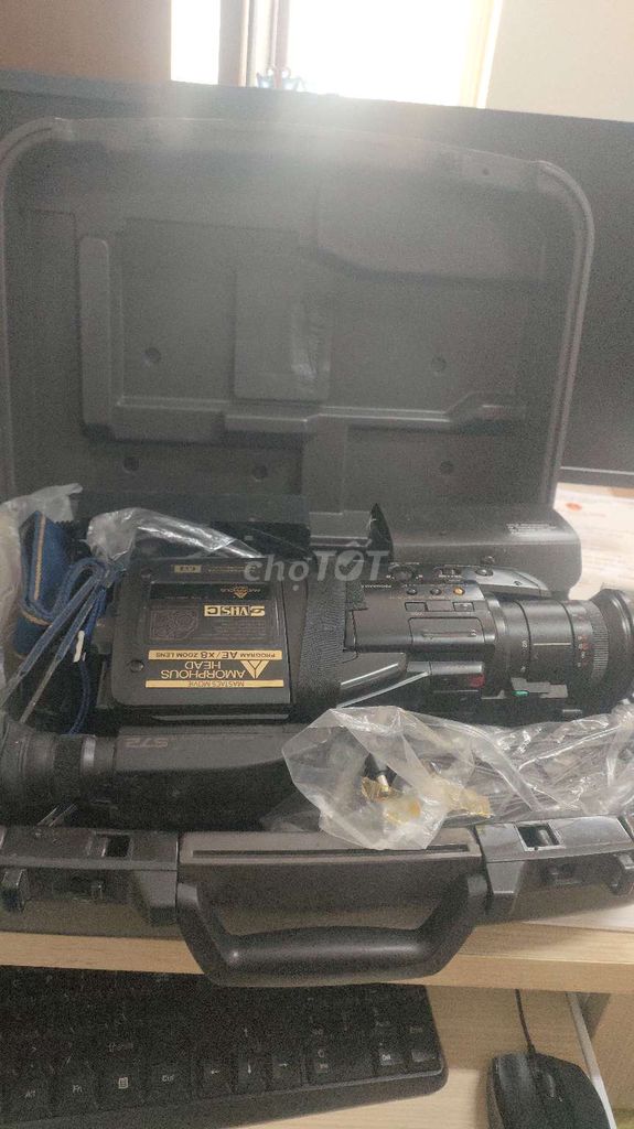 Máy quay phim Hitachi MASTACS Đen. Mua bán Máy ảnh, Máy quay tại Thành phố Thuận An Bình Dương được đăng bởi Đức hình 1