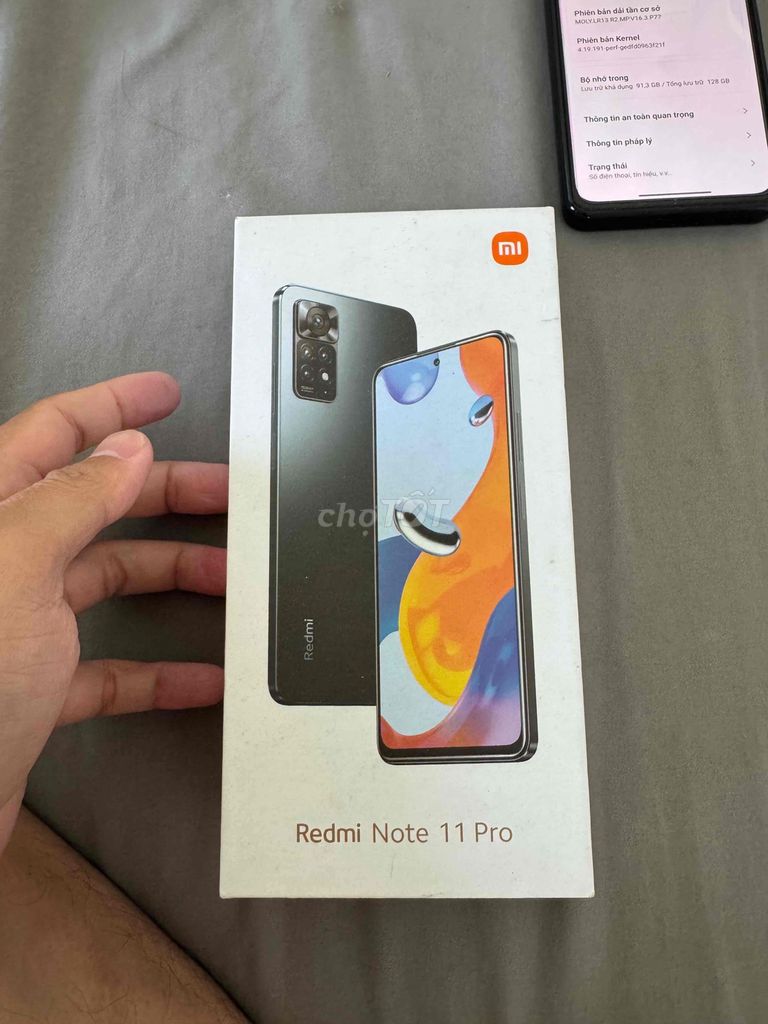 Xiaomi Redmi Note 11 Pro 4G 128GB Đen. Mua bán Điện thoại tại Quận Phú Nhuận Tp Hồ Chí Minh được đăng bởi Quách Kim Hưng hình 1
