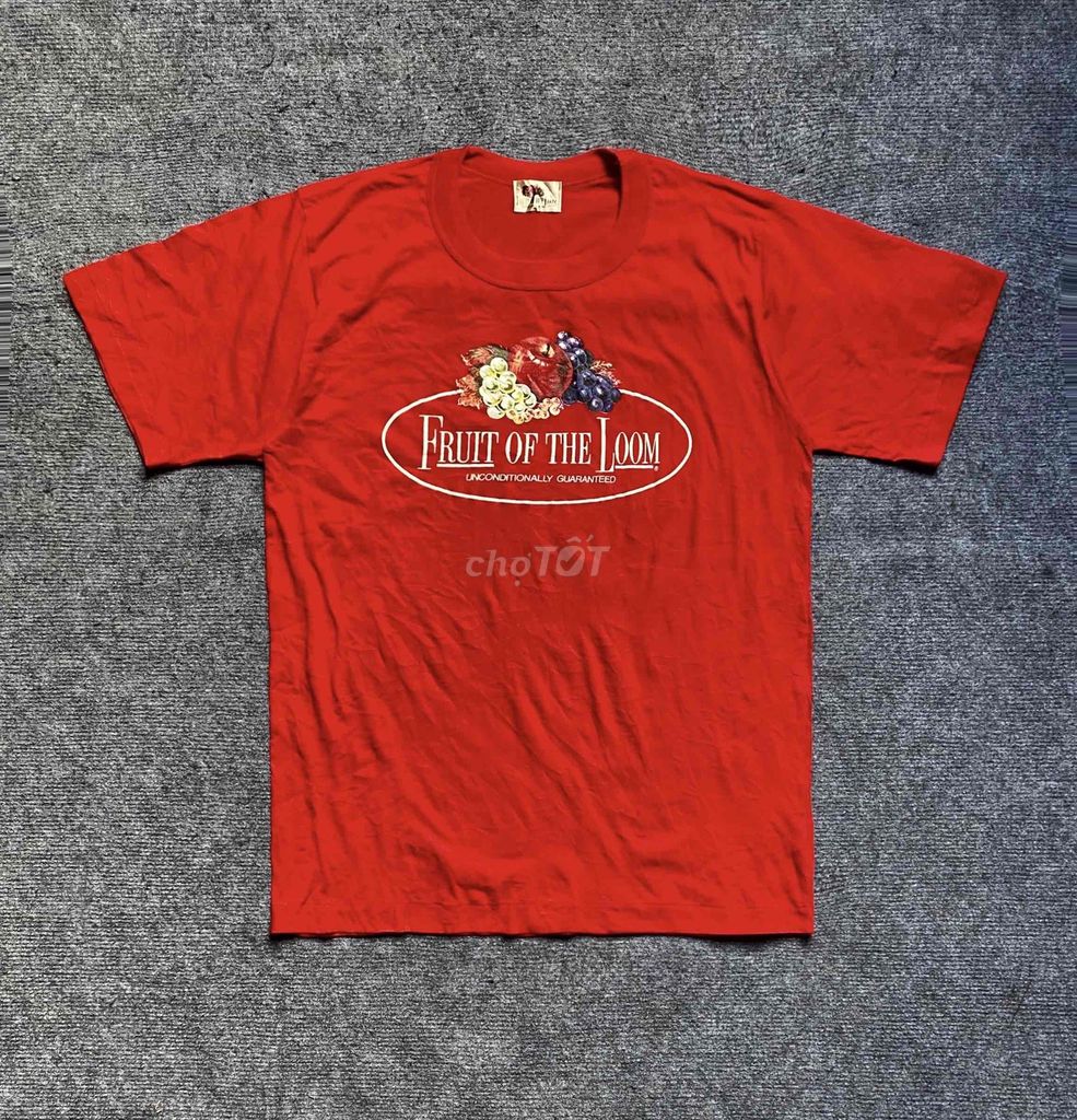 Áo thun Fruit Of The Loom Vintage Đỏ M. Mua bán Quần áo tại Huyện Dương Minh Châu Tây Ninh được đăng bởi Yang Wu hình 1