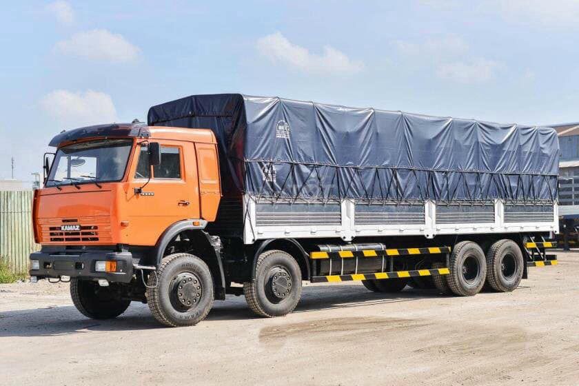 Tải thùng Kamaz thanh lý từ14 tấn - 18 tấn