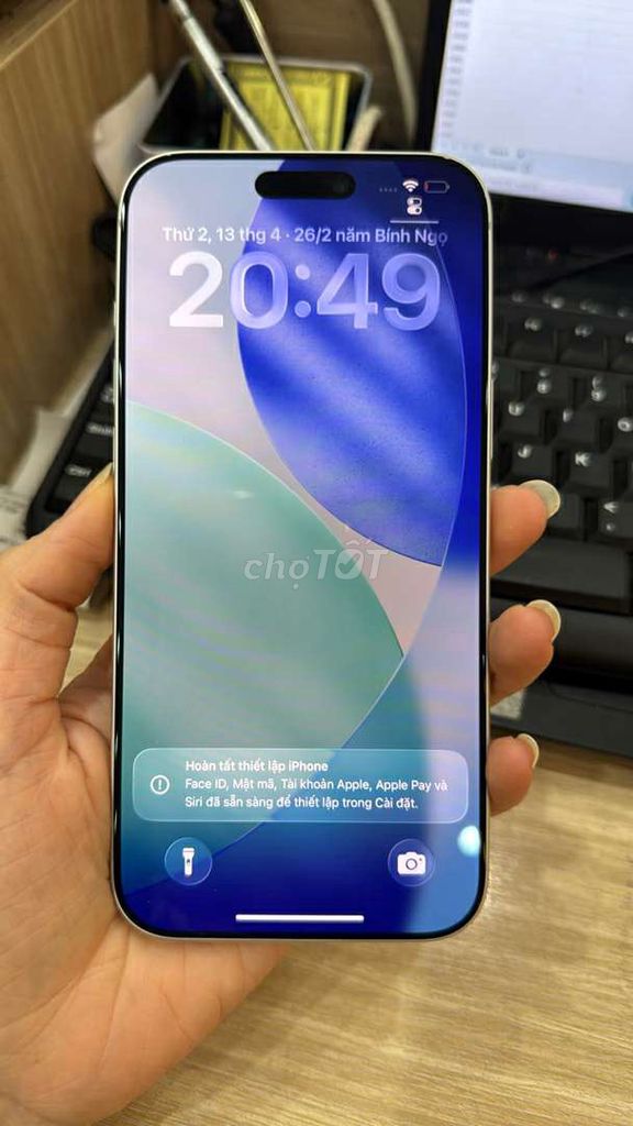 Apple iPhone 17 Pro Max 256GB Bạc 99%. Mua bán Điện thoại tại Huyện Gia Lâm Hà Nội được đăng bởi alishop hình 1