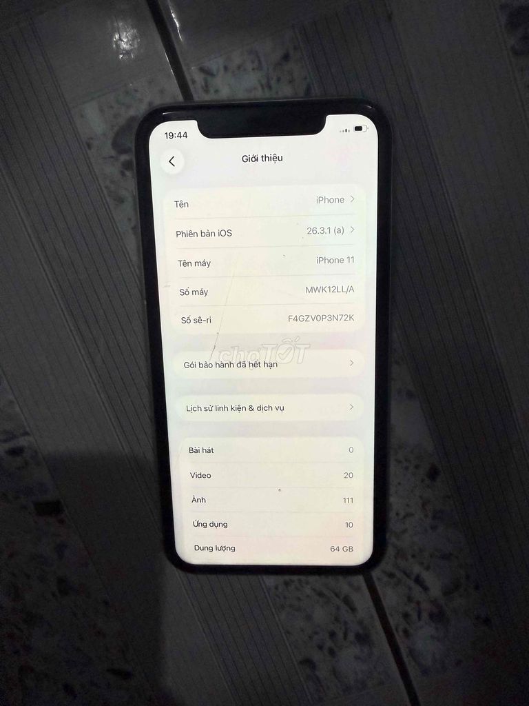 iPhone 11 64  phun chức năng. Mua bán Điện thoại tại Quận 7 Tp Hồ Chí Minh được đăng bởi tôm cua cá hình 1