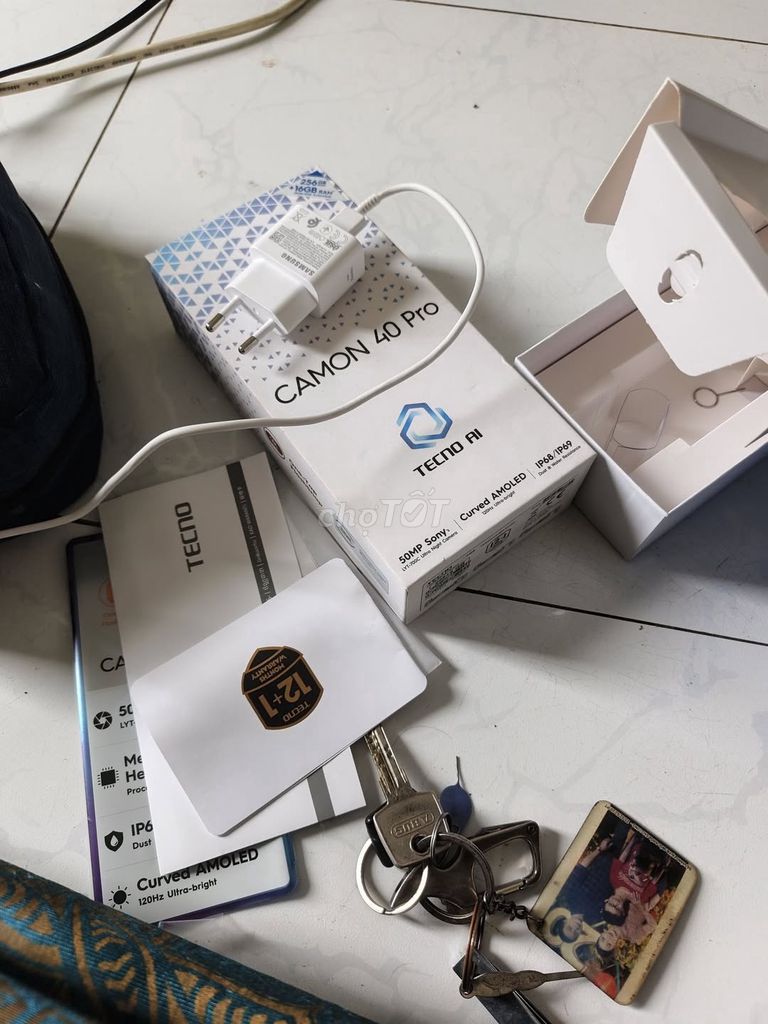 Tecno Camon 40 Pro 16GB/256GB Mới. Mua bán Điện thoại tại Thành phố Thủ Đức Tp Hồ Chí Minh được đăng bởi Hội Đồ Điện Tử hình 1