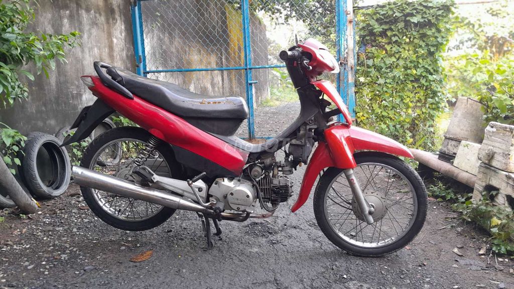 Wave đài loan màu Đỏ. Mua bán Xe máy tại Quận Bình Tân Tp Hồ Chí Minh được đăng bởi Tuyết Mai  hình 1