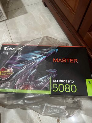 GIGABYTE AORUS RTX 5080 MASTER 16G. Mua bán Linh kiện (RAM, Card...) tại Quận 12 Tp Hồ Chí Minh được đăng bởi Ngọc Hải