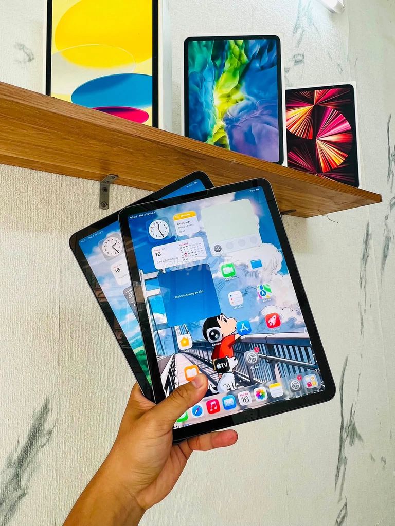 Apple iPad Air 4 64GB Xám. Mua bán Máy tính bảng tại Quận Ba Đình Hà Nội được đăng bởi Hội Đồ Điện Tử hình 1