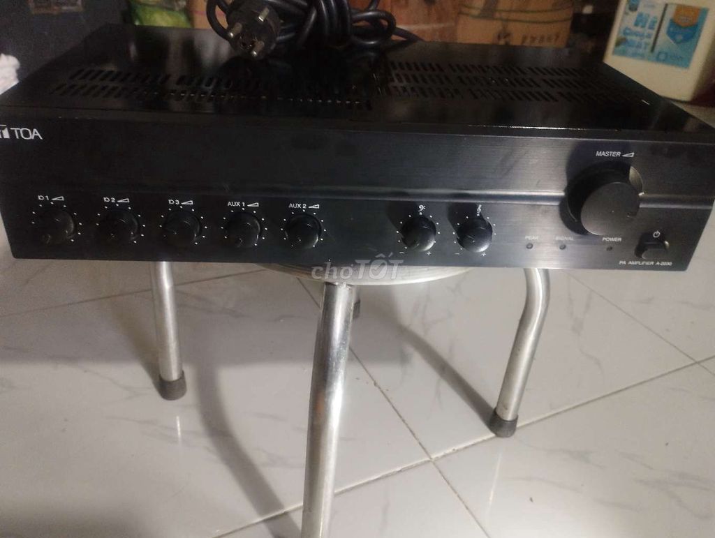 Amply TOA A-2030 Đen Đã qua sử dụng. Mua bán Tivi, Âm thanh tại Quận 11 Tp Hồ Chí Minh được đăng bởi A Sáng hình 1