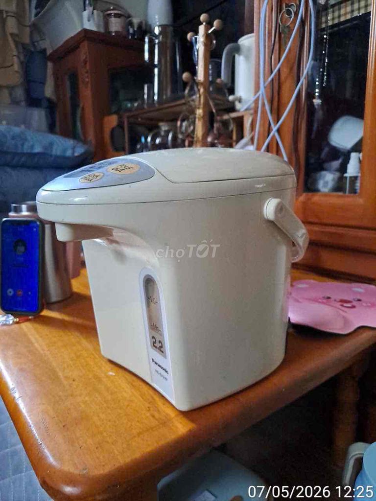 Ấm siêu tốc Panasonic NC-EH22P Trắng 2.2L. Mua bán Bếp, lò, đồ điện nhà bếp tại Quận Phú Nhuận Tp Hồ Chí Minh được đăng bởi Trang Lê hình 1
