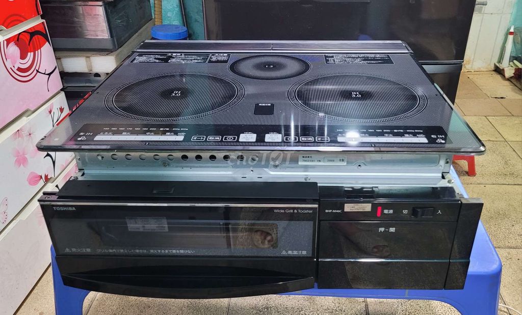 Bếp từ âm Toshiba BHP-M46C nội địa nhật . Mua bán Bếp, lò, đồ điện nhà bếp tại Thành phố Thủ Đức Tp Hồ Chí Minh được đăng bởi huỳnh Du hình 1