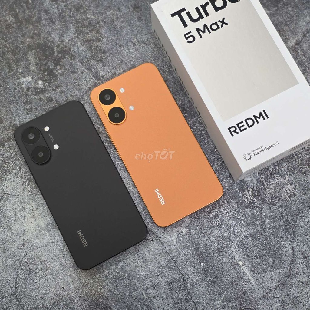 Xiaomi Redmi Turbo 5 Max 256GB Đen và Cam. Mua bán Điện thoại tại Quận Thanh Khê Đà Nẵng được đăng bởi Tú MB hình 1