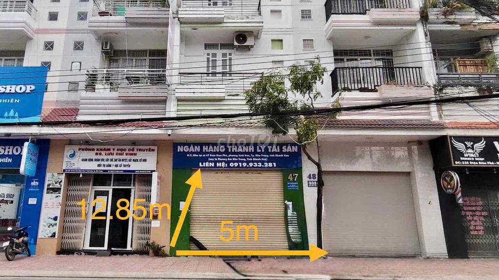 Ngân hàng Thanh lý BĐS tại Điện Biên Phủ, phường Vĩnh Hòa, Nha Trang