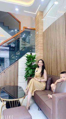 Bán nhà Gò Xoài gần chợ cách 4 căn ra mặt tiền HXH thông 4 tằng  4pn