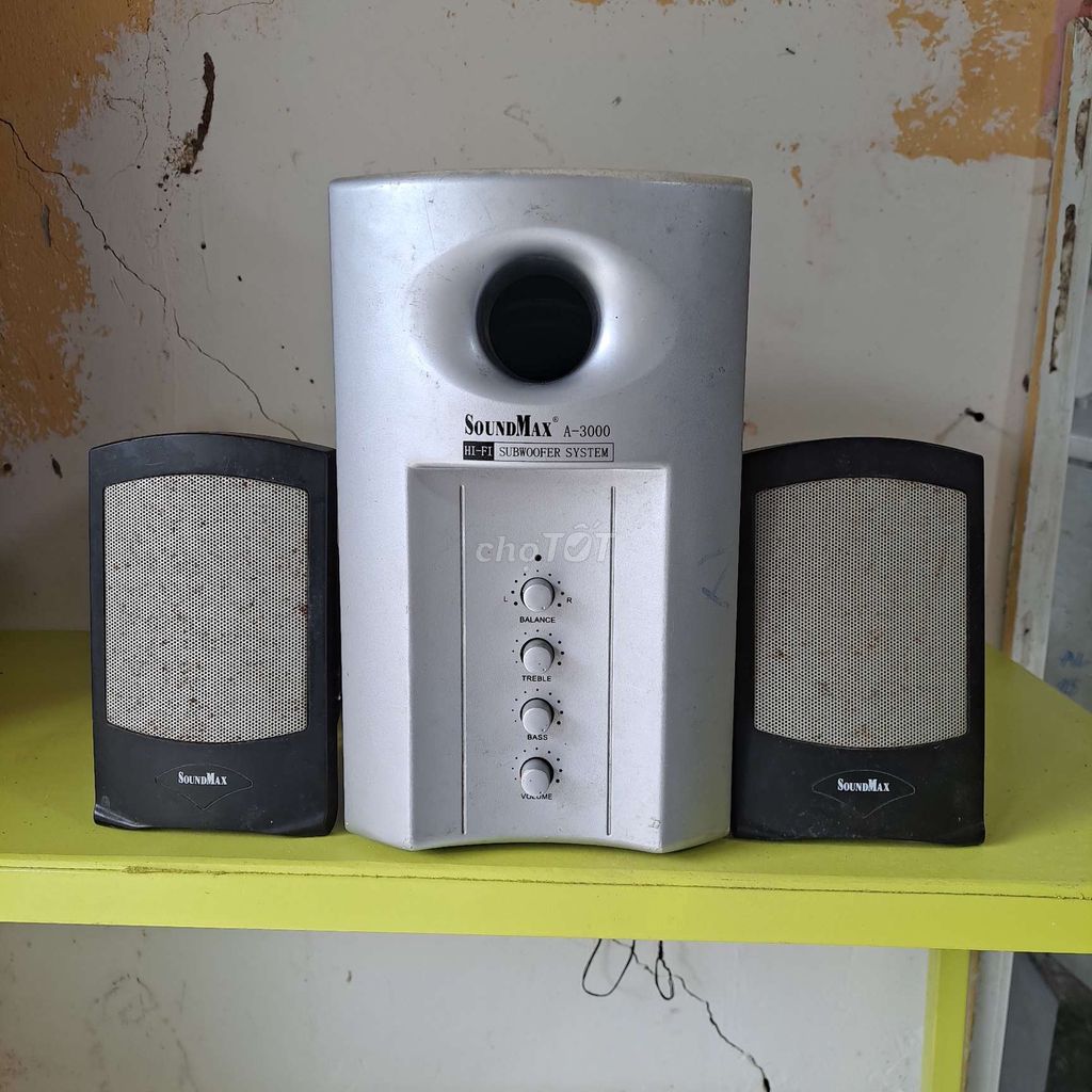 Hệ thống loa SoundMax A-2000 Bạc, Đen. Mua bán Tivi, Âm thanh tại Quận Bình Thuỷ Cần Thơ được đăng bởi Cần Thơ  hình 1
