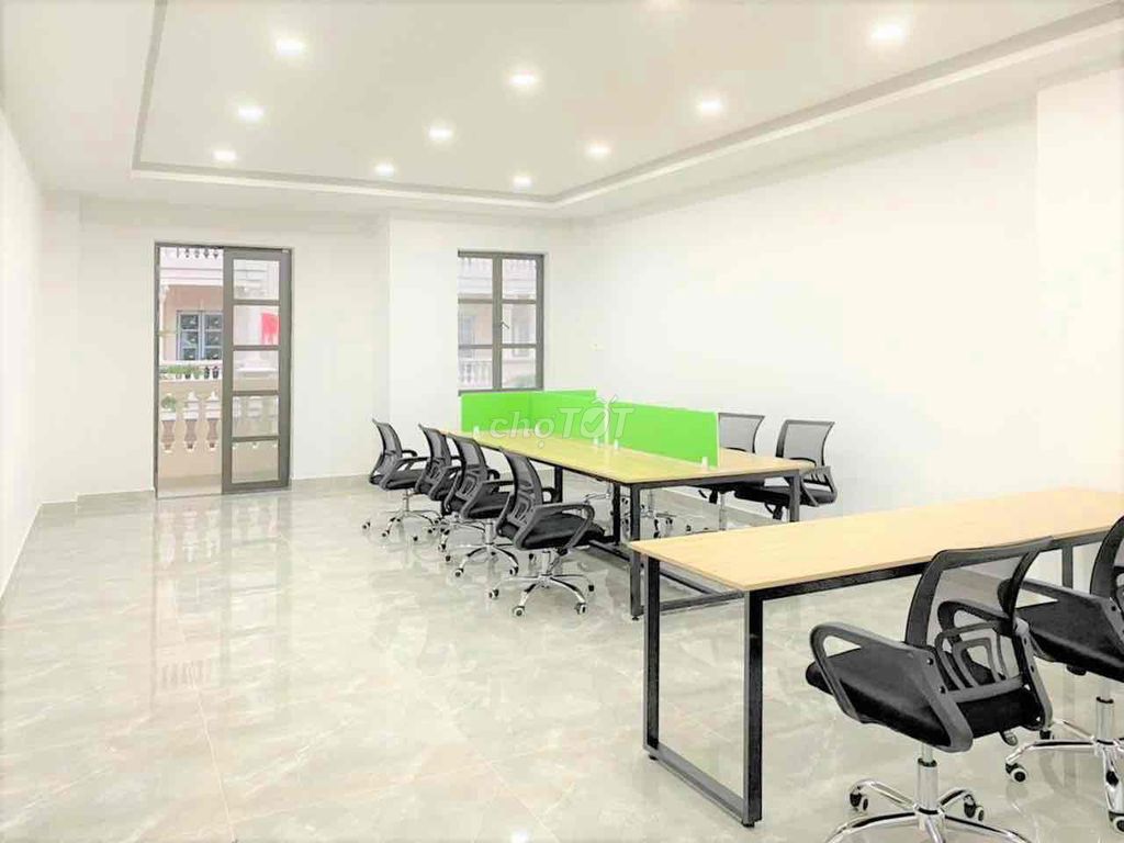 Cho thuê văn phòng 35m2 Cityland ❄️ Hỗ trợ setup bàn ghế theo yêu cầu