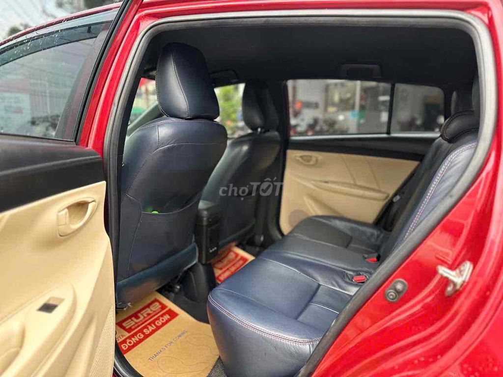 Toyota Yaris 2015 màu đỏ nhập thái xe zin chuẩn. Mua bán Ô tô tại Quận Gò Vấp Tp Hồ Chí Minh được đăng bởi Đại lý chính hãng xe qua sử dụng Toyota Sài Gòn hình 4