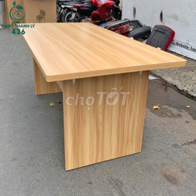BÀN HỌP GỖ KHUNG SẮT KIỂU DÁNG ĐƠN GIẢN. Mua bán Đồ dùng văn phòng tại Quận 10 Tp Hồ Chí Minh được đăng bởi Thanh Lý Thanh Tuấn hình 3